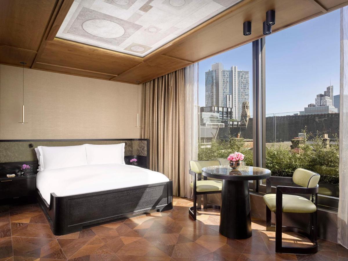 Nobu Hotel London Shoreditch Exterior photo A room at the hotel