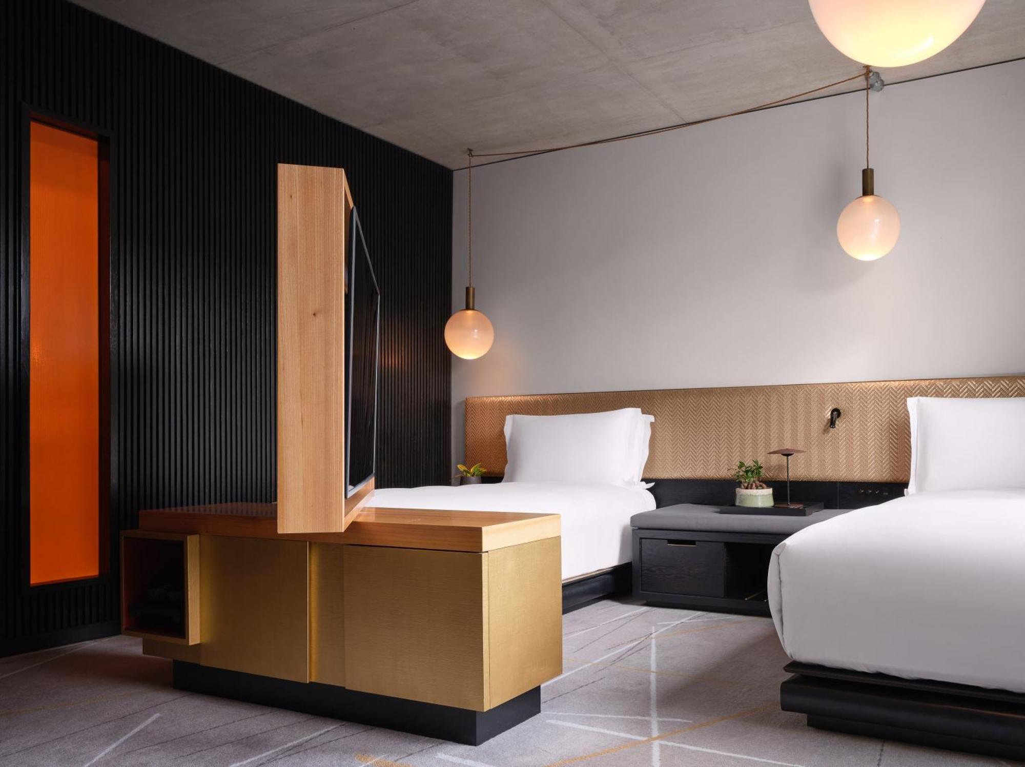 Nobu Hotel London Shoreditch Exterior photo Deluxe Room